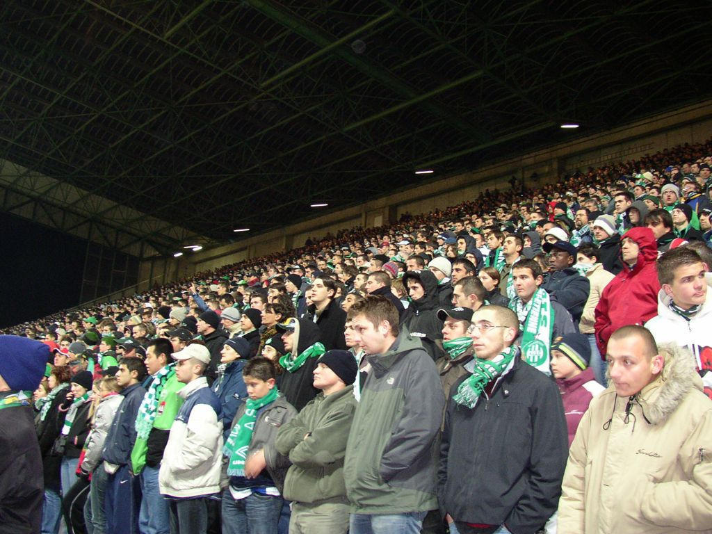 Foule Geoffroy-Guichard. Photo : Jean-Michel Roux