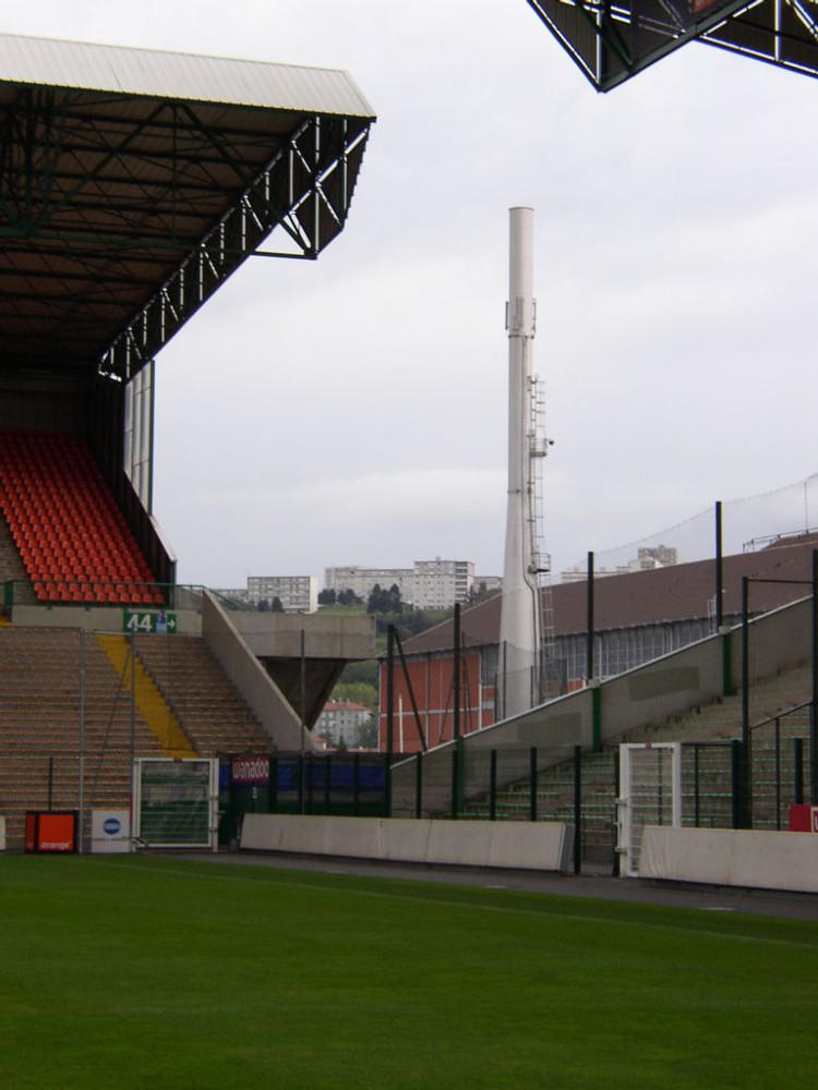 Vue sur la ville à Geoffroy-Guichard. Photo : Jean-Michel Roux