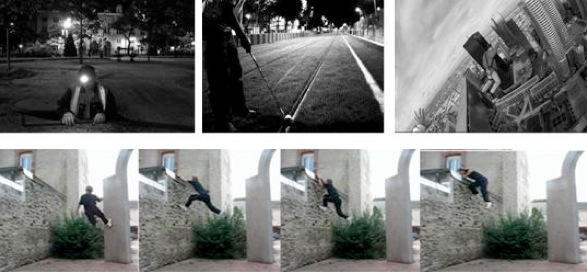 Un spéléologue, un golfeur, un sauteur | A caver, a golfer, a jumper